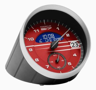Porsche Design Table Clock with Sporty 917 Salzburg design
