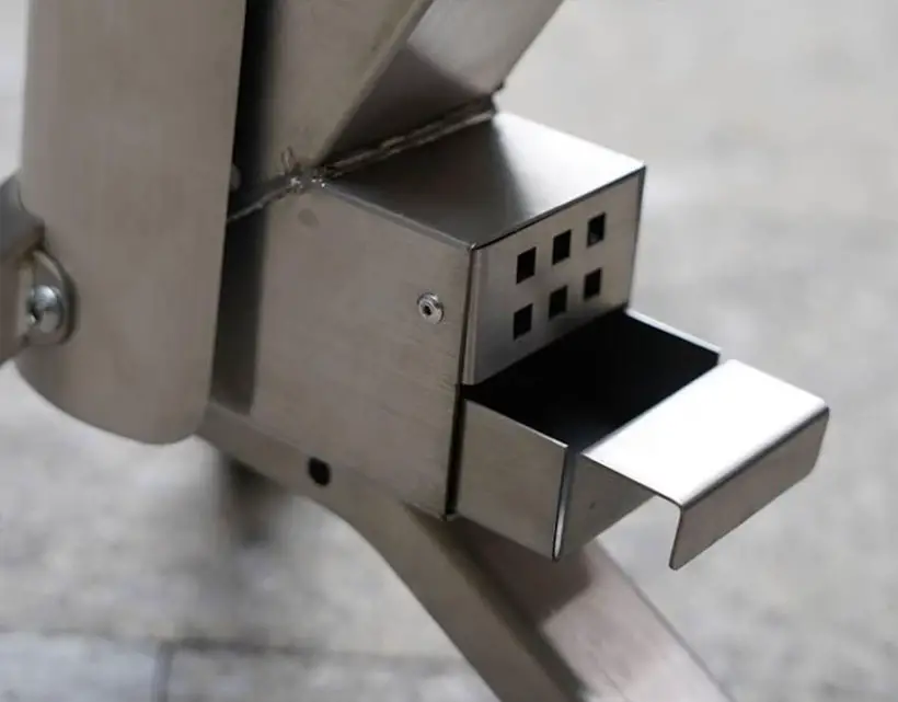 Portable Pellet Burner Rocket Stove