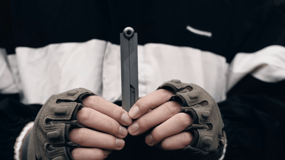Prule Titanium Multifunctional EDC Foldable Ruler