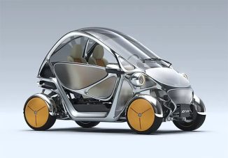 Robo-EV Micro Metal Car With In-Car AI System for Intelligent Emotional Interaction