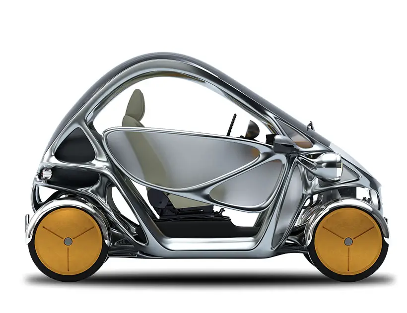 Robo-EV Micro Metal Car by PIX Moving