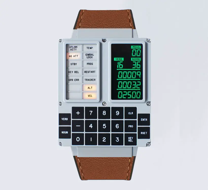 DSKY Moonwatch by Apollo Instruments