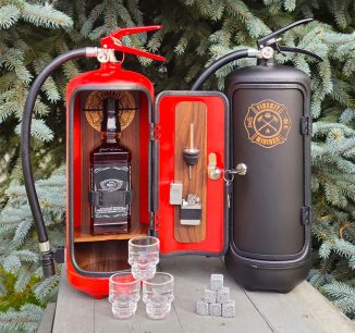 Cool Fire Extinguisher Mini Bar for Firefighters