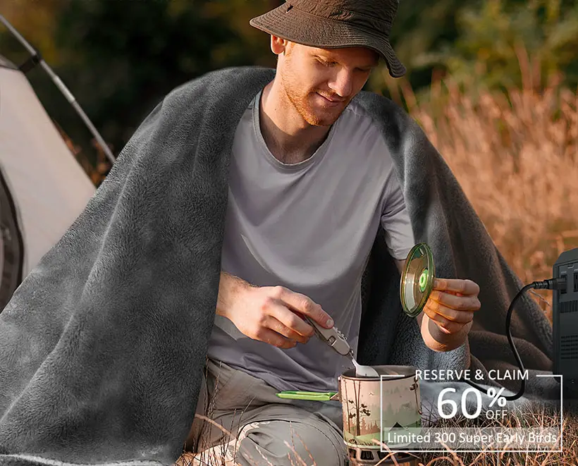 Jartoo Carbon Nanotube Heated Blanket