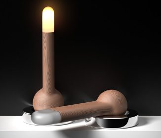 “Morning Wood” Inspired Rise and Shine Lamp Design