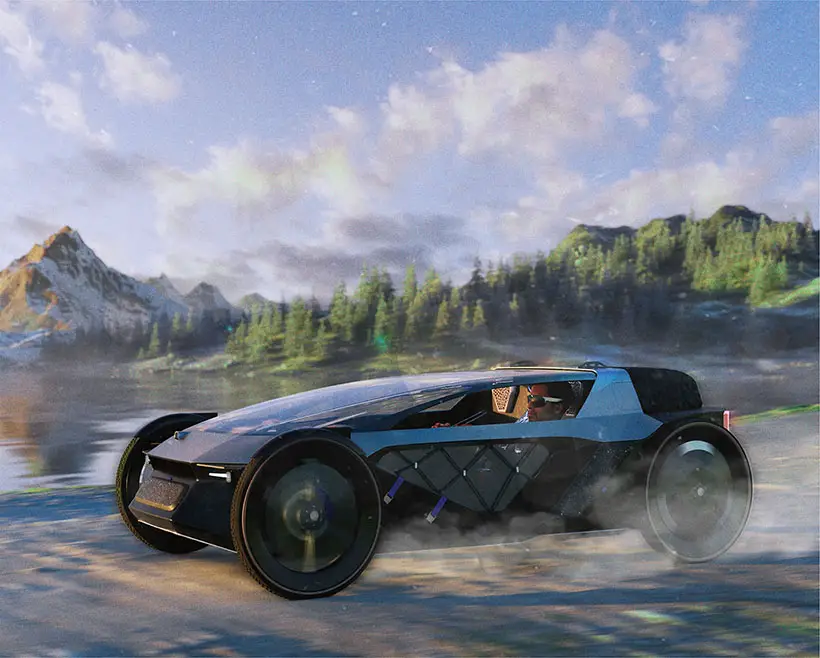 Slow Human Powered Vehicle by Milo Berben