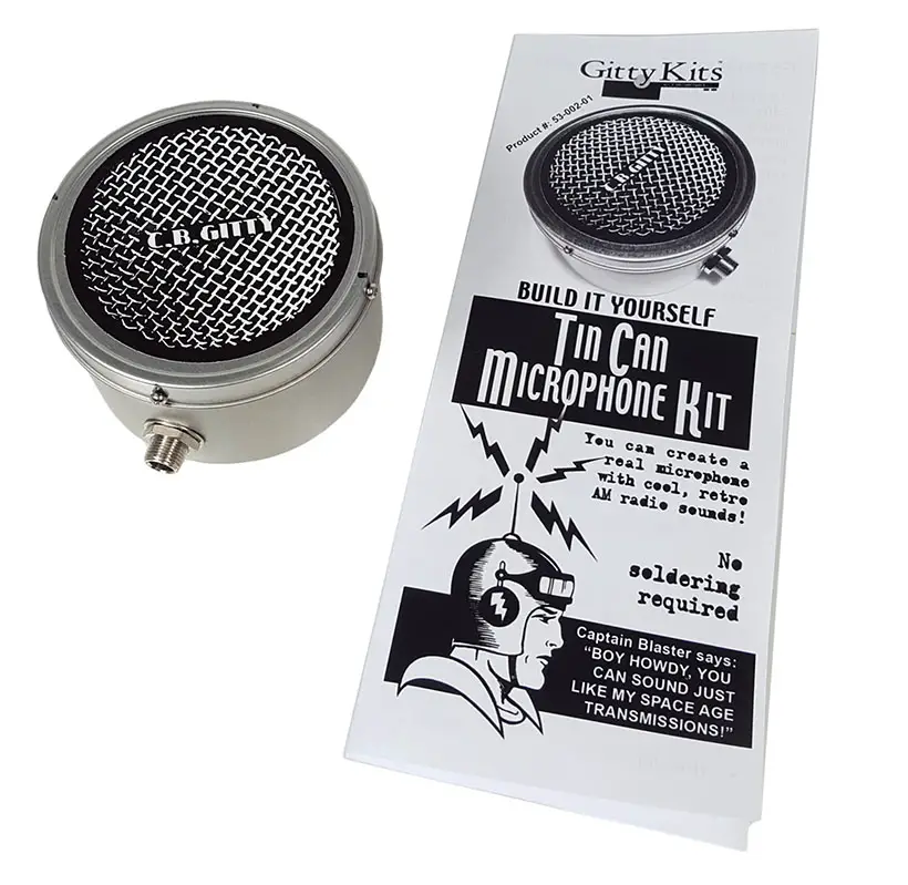 Tin Can Microphone Kit