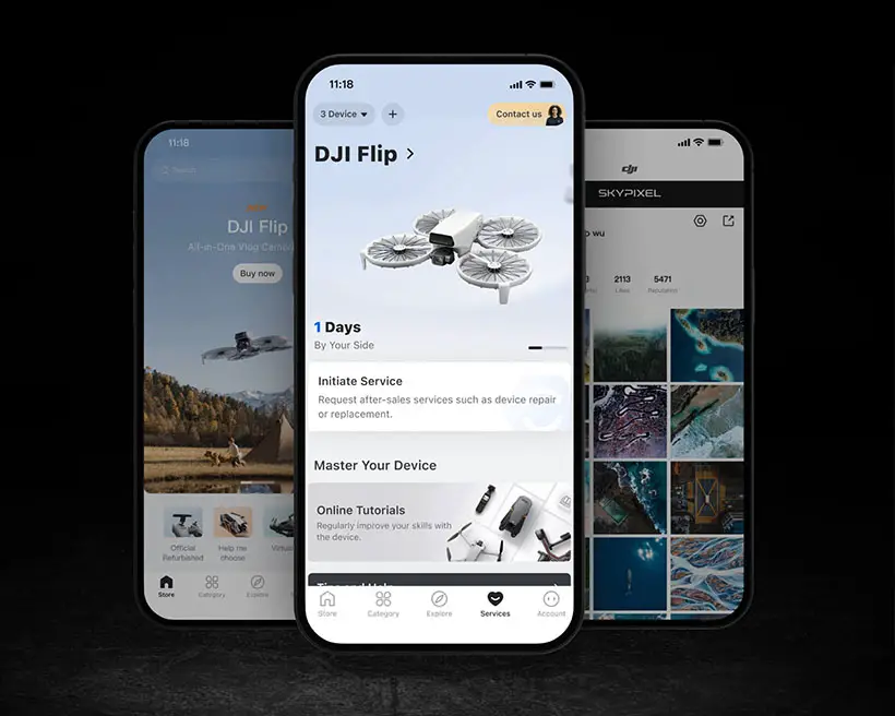 DJI Flip All-In-One Vlog Camera Drone