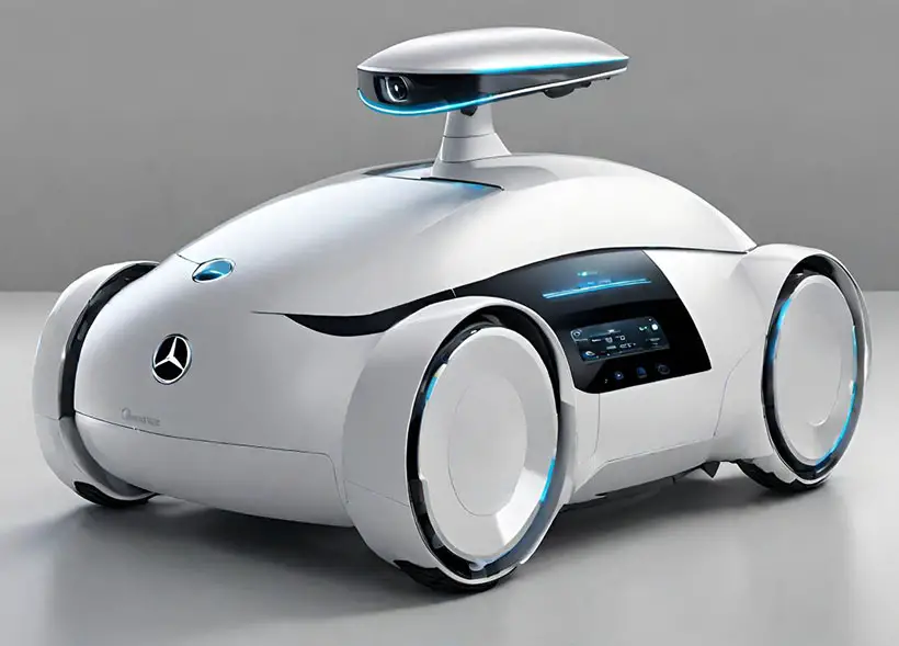 Robotic Vacuum Cleaner Concept by Waleed Osman