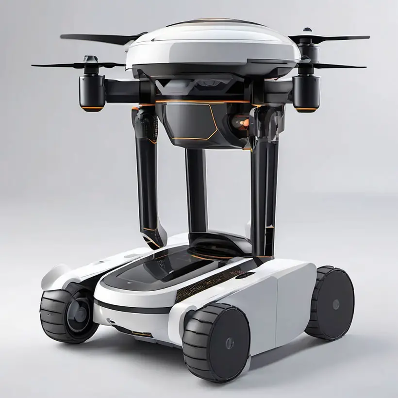 Robotic Vacuum Cleaner Concept by Waleed Osman