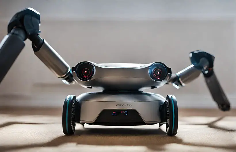 Robotic Vacuum Cleaner Concept by Waleed Osman