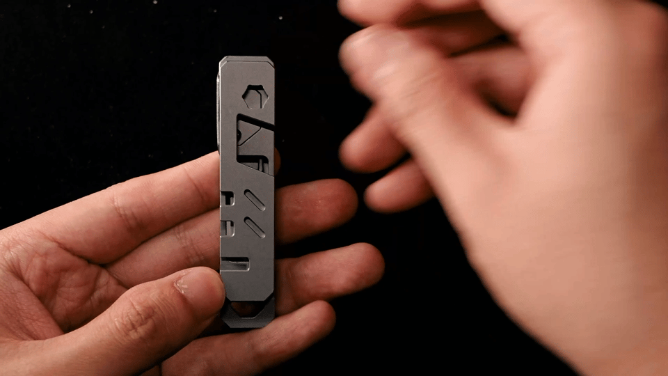 TriPro Stand Promises 15-in-1 Titanium EDC Tool and Phone Stand