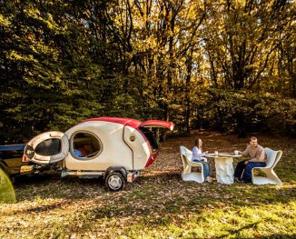 3D-printed Tiny Camper Blends Cutting Edge Technology with Innovative Design