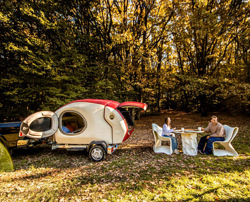 3D-printed Tiny Camper by Lemki Robotix
