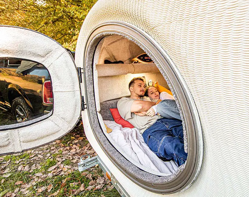 3D-printed Tiny Camper by Lemki Robotix
