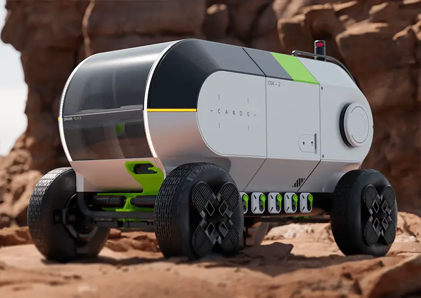 Futuristic Canoo Meili Concept Vehicle by Anton Kulakov and Vladislav Kulikov