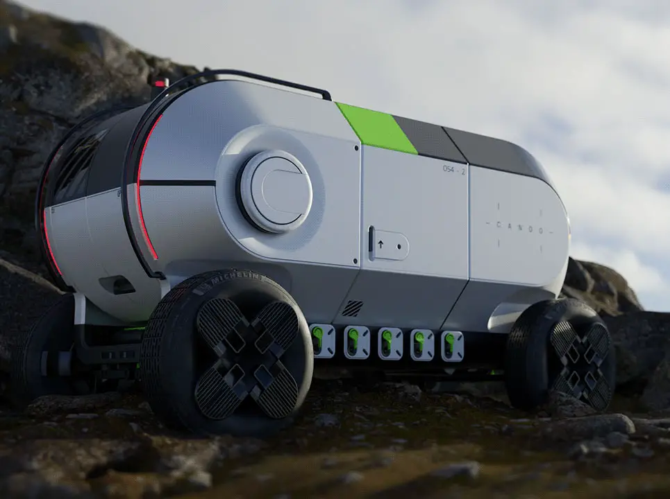Futuristic Canoo Meili Concept Vehicle by Anton Kulakov and Vladislav Kulikov