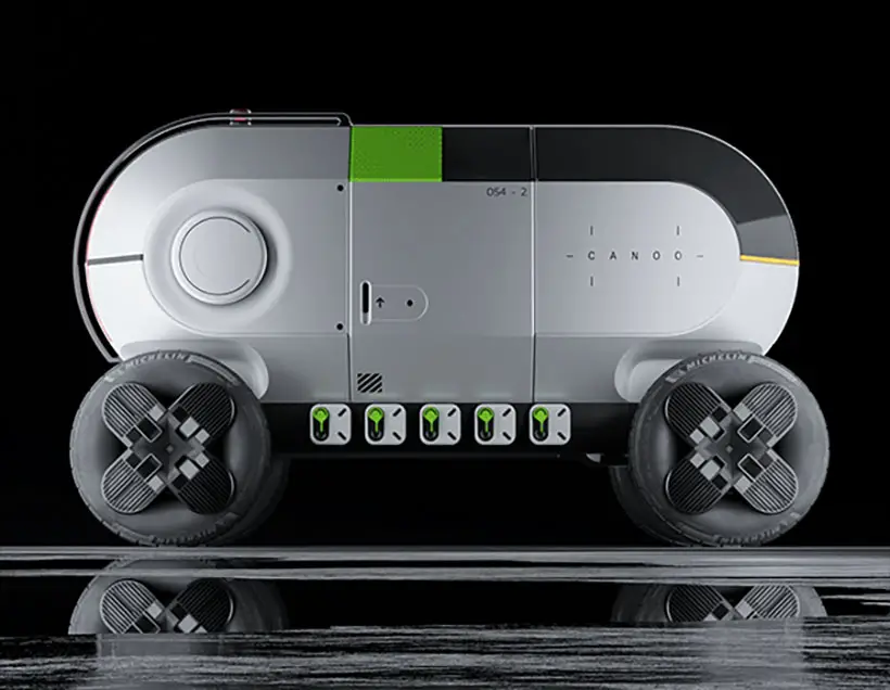 Futuristic Canoo Meili Concept Vehicle by Anton Kulakov and Vladislav Kulikov
