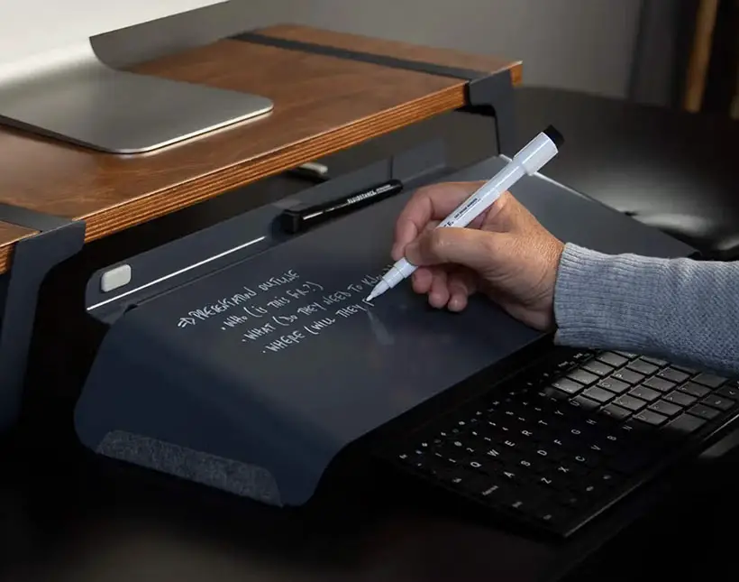 FluidStance Slope Desk Whiteboard