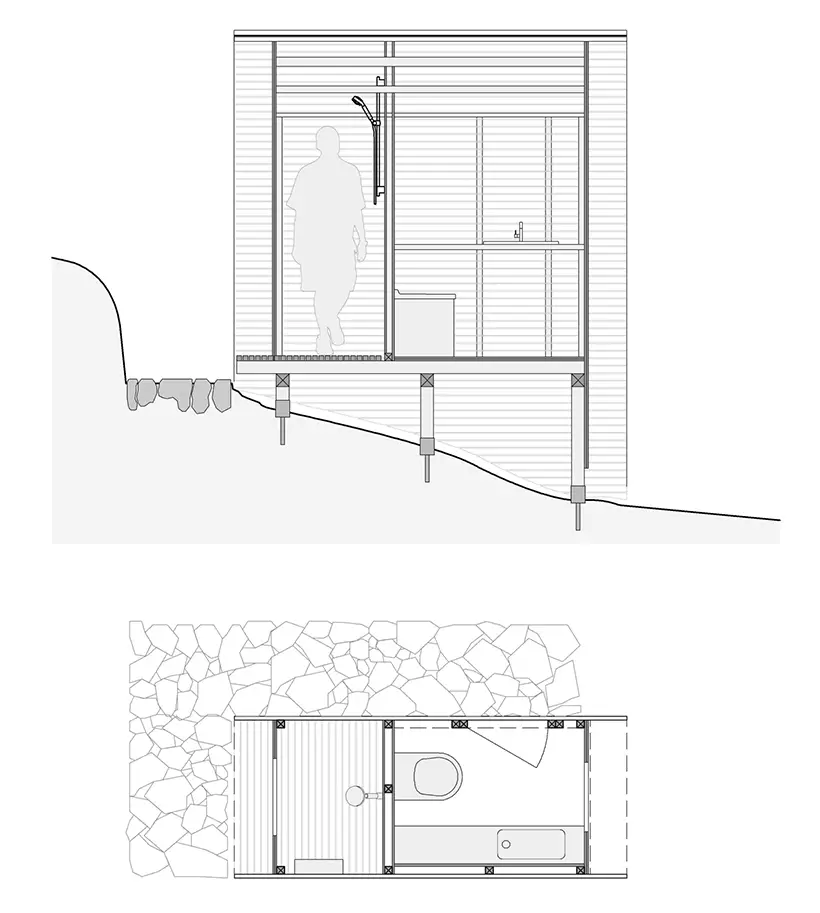 Goodviewloo Countryside Bathroom by Nico Goebel