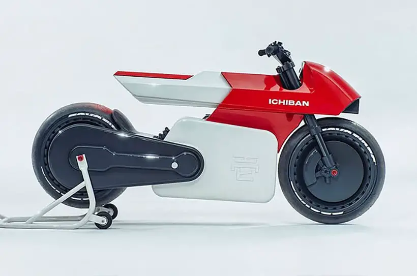 Akira Bike-Inspired Ichiban Electric Motorcycle