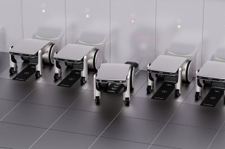 Futuristic SNIFF Detection Dog Robot Identifies Illegal Items At Airport Security