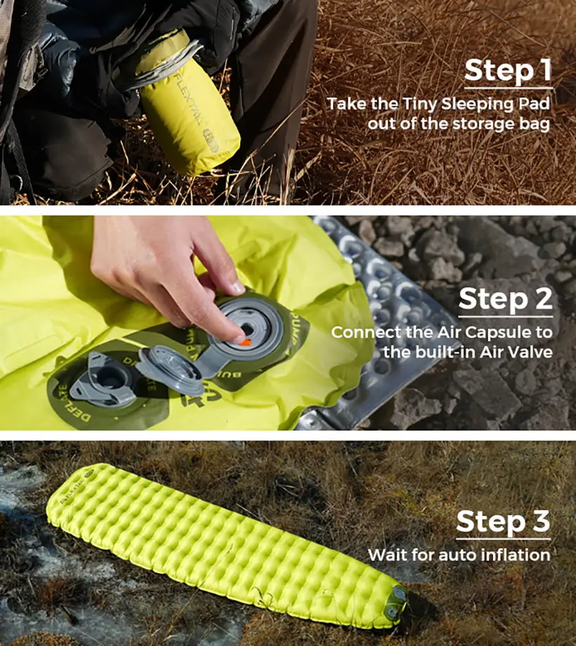Tiny Sleeping Pad Automatic Inflation Sleeping Pads