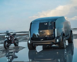 Futuristic Vora Off-Road Vehicle Concept Was Born from Audi x Ducati Sponsorship Concept Study