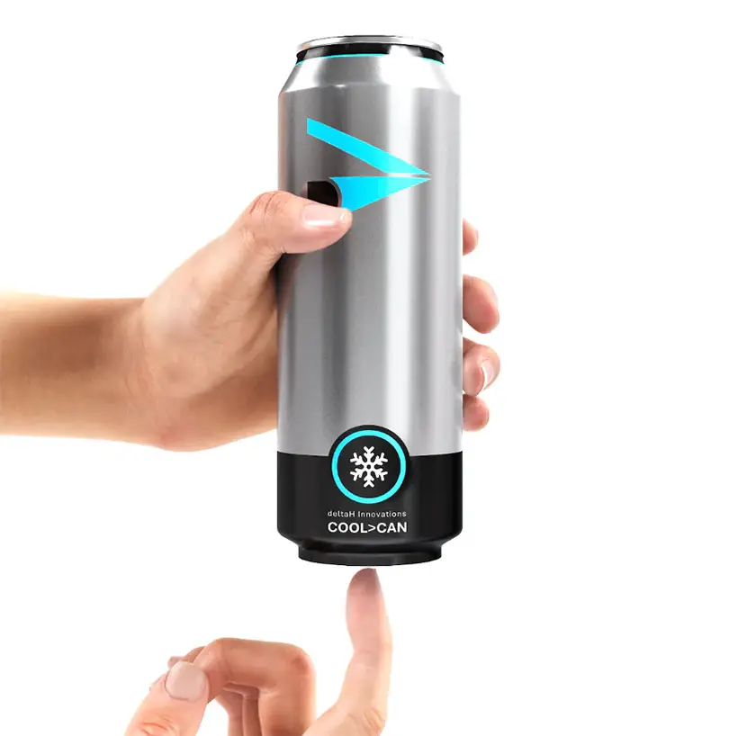 Cool Can: Self-Cooling Can Makes Your Drink Icy On-The-Go