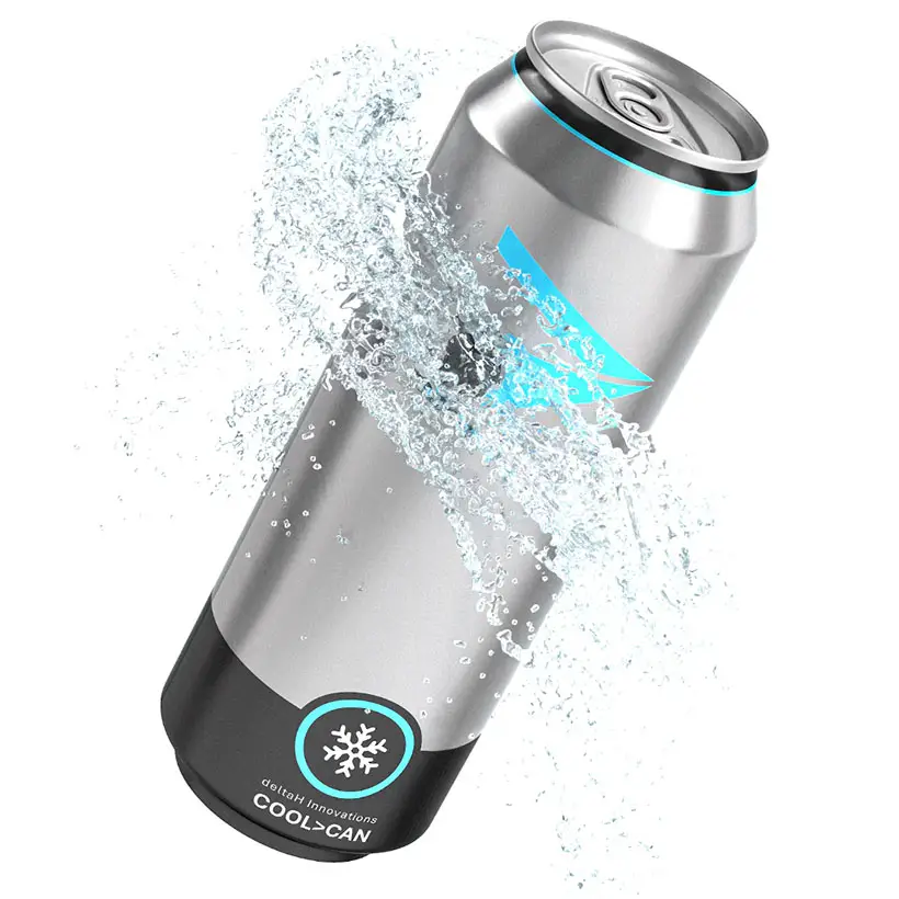 Cool Can: Self-Cooling Can Makes Your Drink Icy On-The-Go