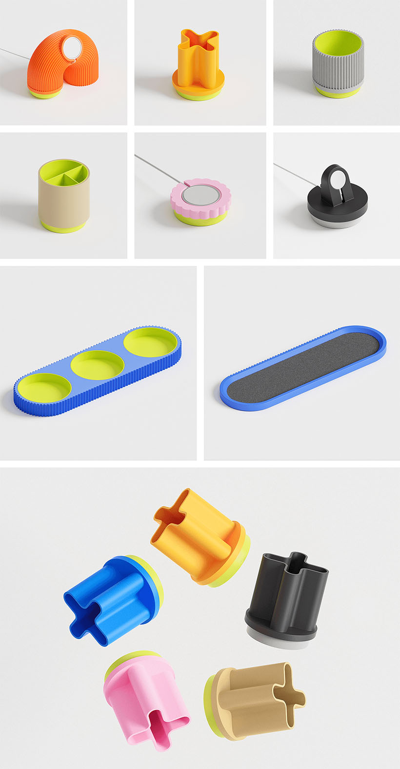 DESKO - Modular Organiser by Andrey Dalakishvili and Roman Gauz
