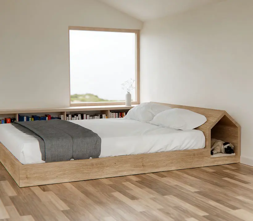 Dog Hut Bed by Liam de la Bedoyere