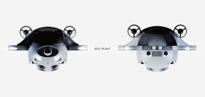 Eco Plant Underwater Robot by Hyerim Yoo