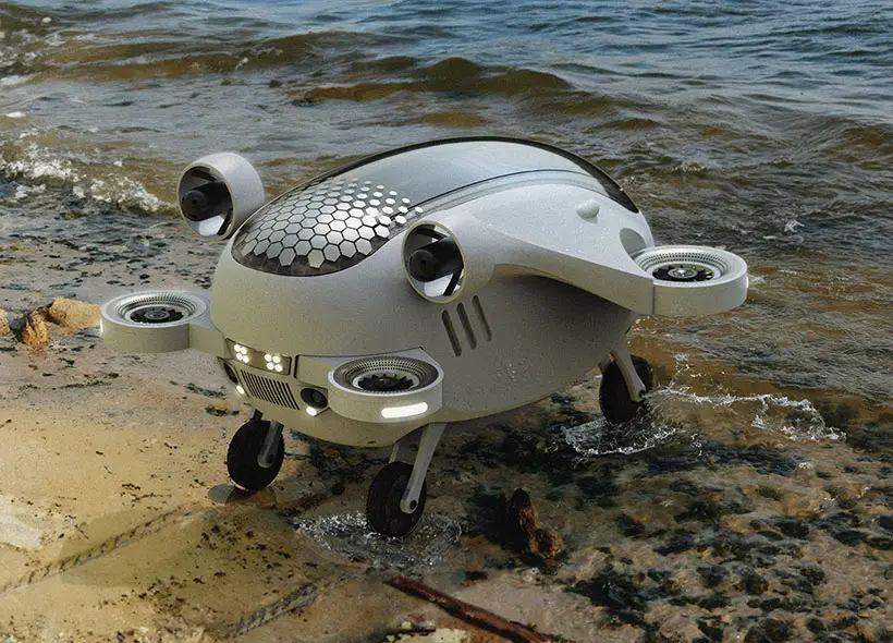 Eco Plant Underwater Robot by Hyerim Yoo