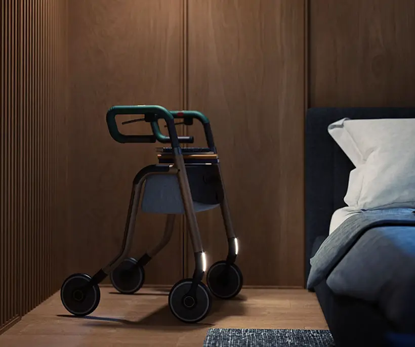 LumiWalk Indoor Rollator by Igor Jankovic