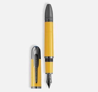 Luxury Montblanc Enzo Ferrari Special Edition Giallo Modena Fountain Pen