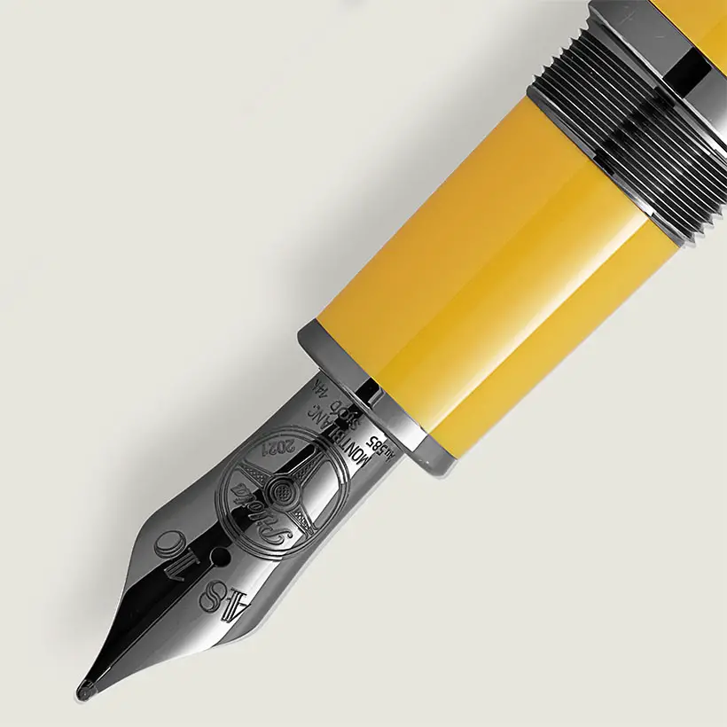 Montblanc Enzo Ferrari Special Edition Giallo Modena Fountain Pen 