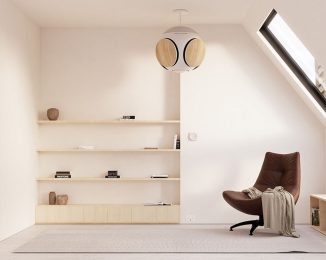 Stylish Orb Ceiling Speaker Concept Study for Bang & Olufsen