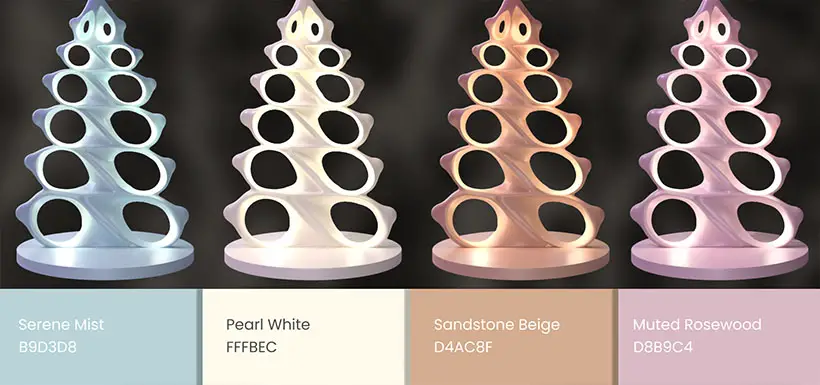 Shankha Minimalist Ambient Lamp by Mayurakshi Das