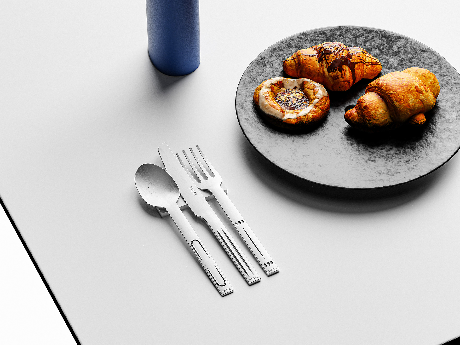 TACTIL Cutlery Set Concept Features Distinctive Tactile Cues To The Blind