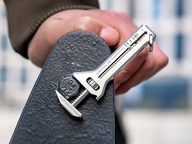 TiSpanner 3.0 Titanium Multitool EDC