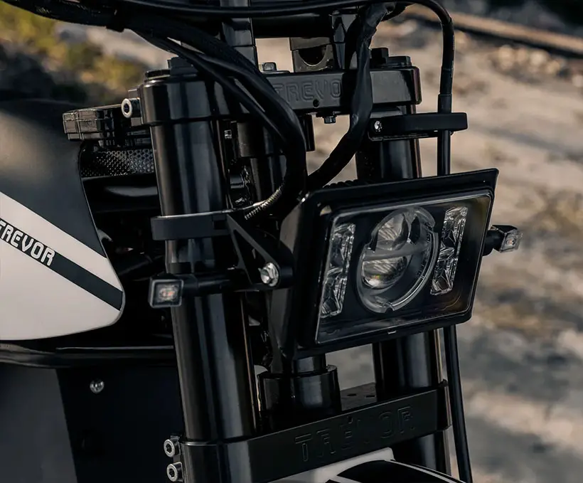 Trevor DTRe Vince Electric Motorcycle