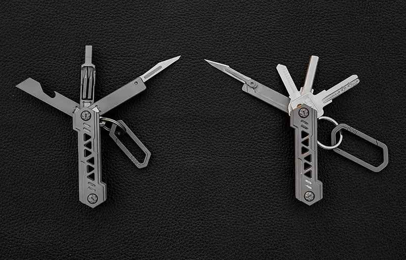 VersaLink Titanium Modular Design Keychain Multitool