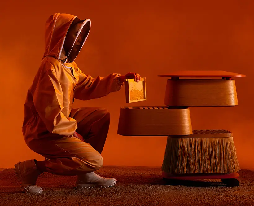 Andreu World Host Modular Beehive by Layer Design