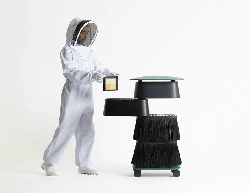 Andreu World Host Modular Beehive by Layer Design