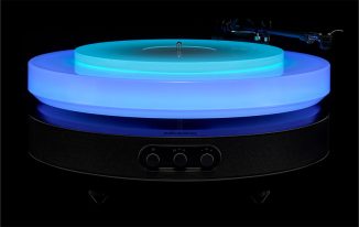 Futuristic Audio-Technica Hotaru Turntable Delivers Vivid Sensory Experience