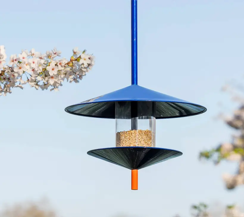 Danish Milano Ori Bird Feeder by Foster + Partners