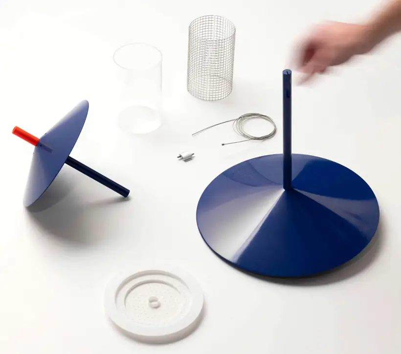 Danish Milano Ori Bird Feeder by Foster + Partners