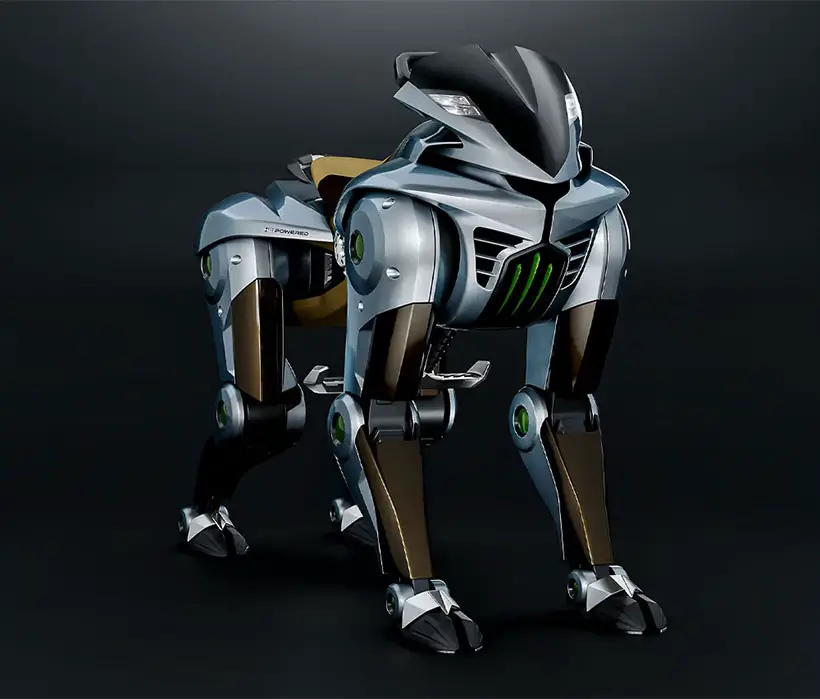 Futuristic Kawasaki CORLEO Wolf-Inspired Off-Road Mobility Concept