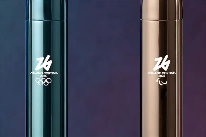 Essential Olympic Torches 2026 by Studio Carlo Ratti Associati and Cavagna Group